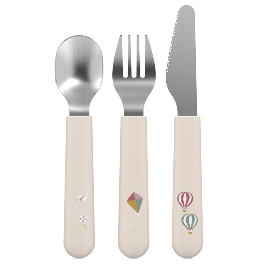 Sztućce dziecięce 3-szt. mio sunshine & rainbow 108033065245