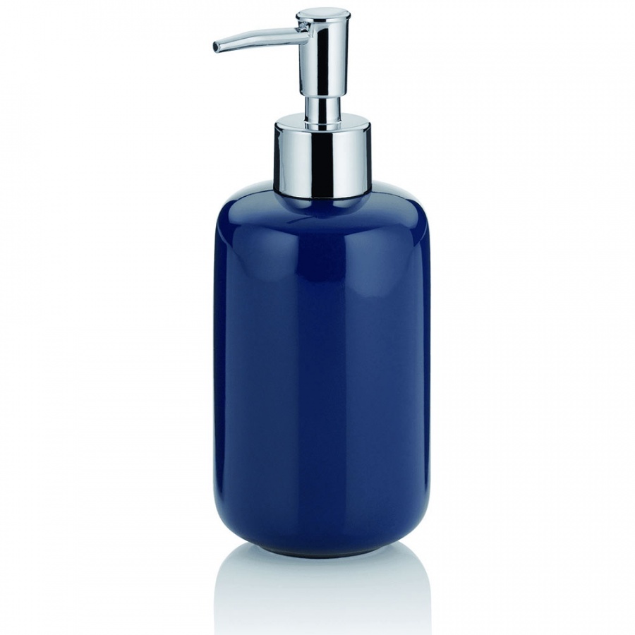 Dozownik na mydło ceramiczny 400ml Kela granatowy
