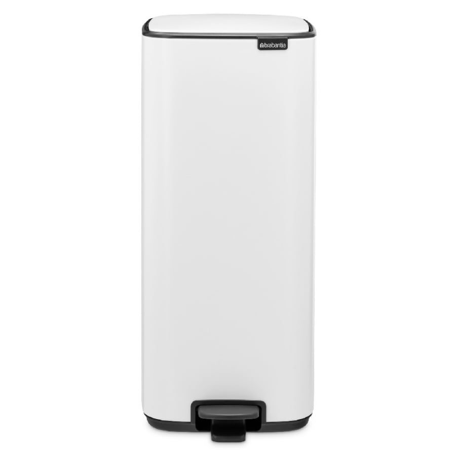 BRABANTIA 236921 - Bo Pedal Bin - Kosz 30 l - Biały