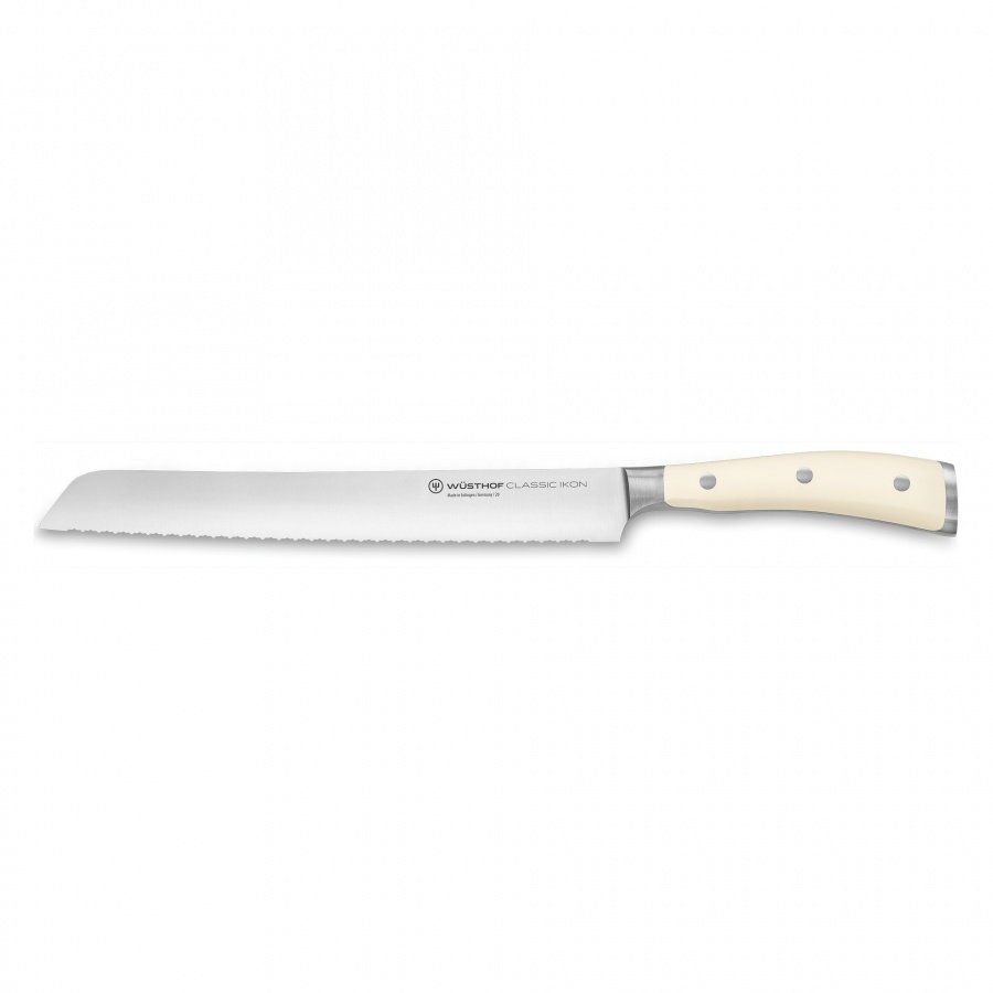 Nóż do chleba 23 cm - classic ikon creme