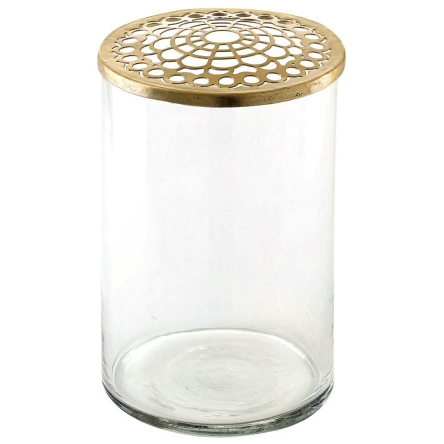 Wazon Elva szklany z pokrywą 963397