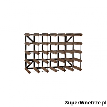 Regał na butelki do wina średni