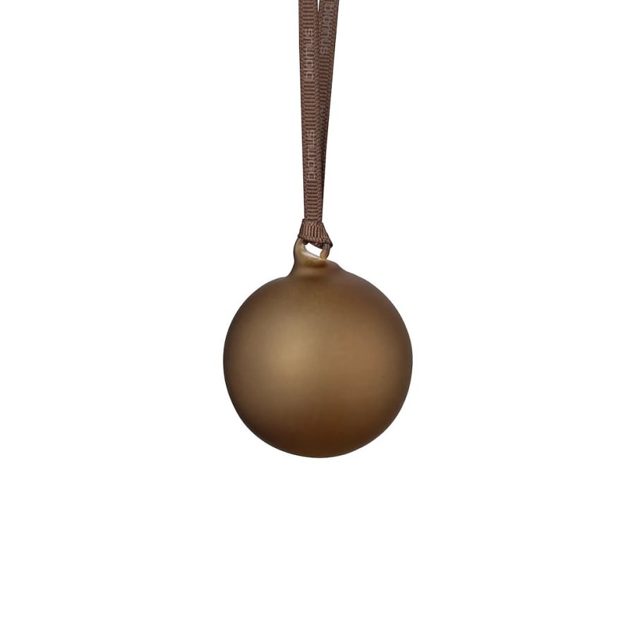 Zestaw 4 bombek JUHLA, rustic brown