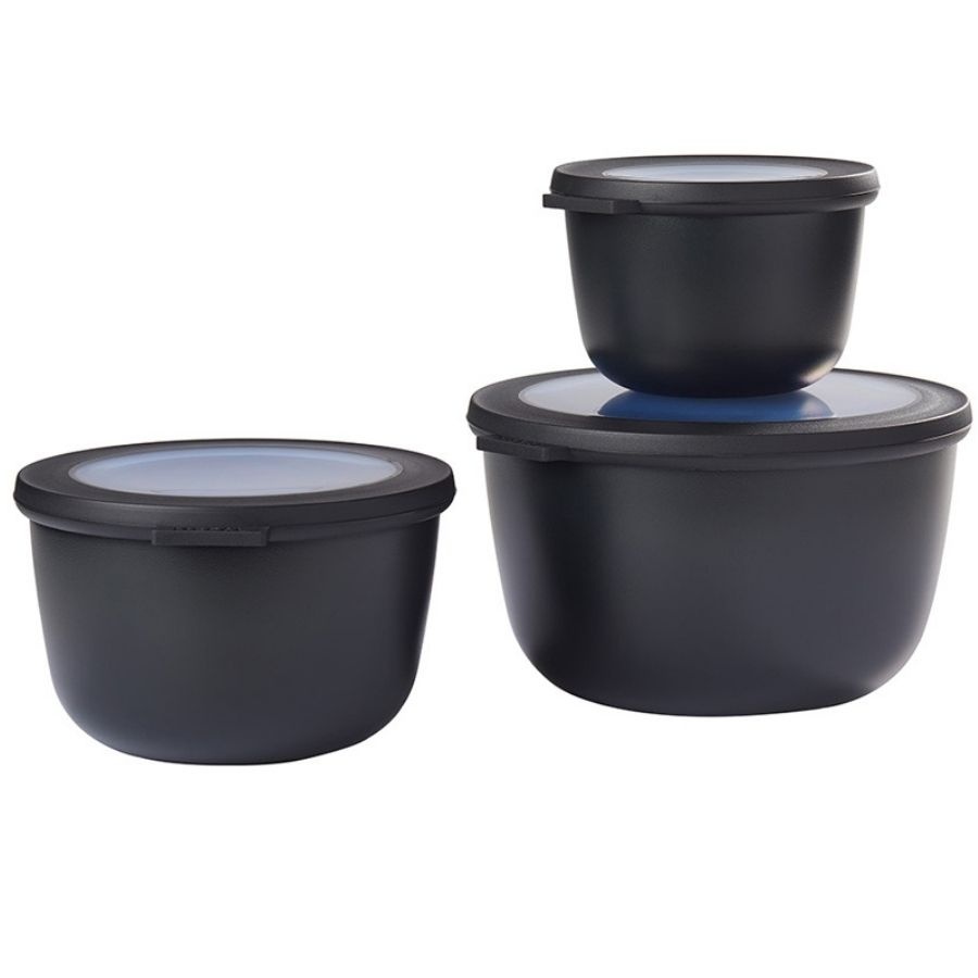 Zestaw 3 misek Cirqula 500 1000 2000 Nordic Black 106231041100