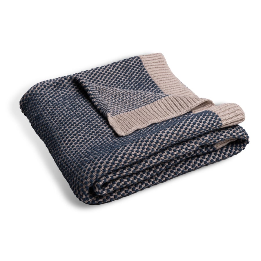 Kocyk MINI RATTLE z bawełny 80x100