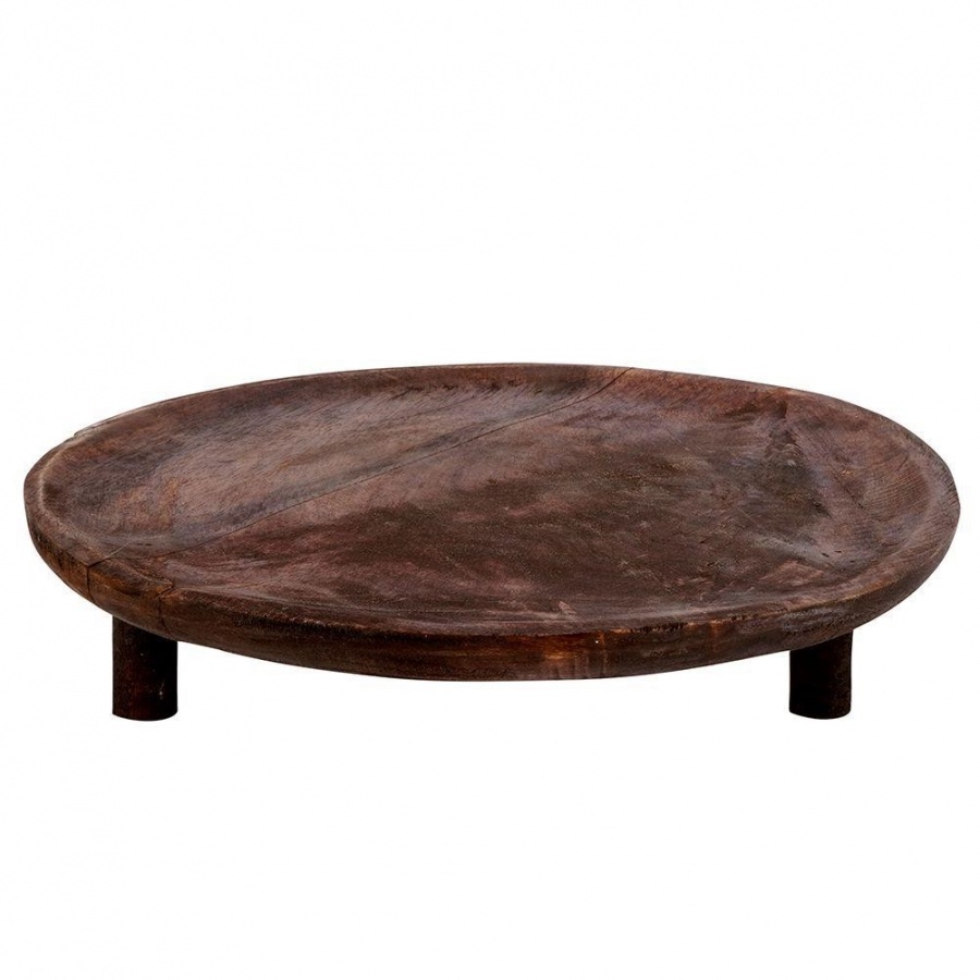 Deska drewniana / taca do serwowania na nóżkach 30 cm