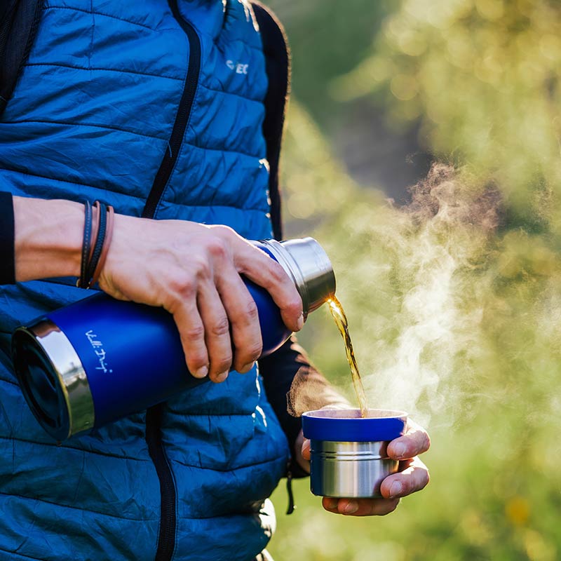 Termos turystyczny 1L FUORI granatowy 27657