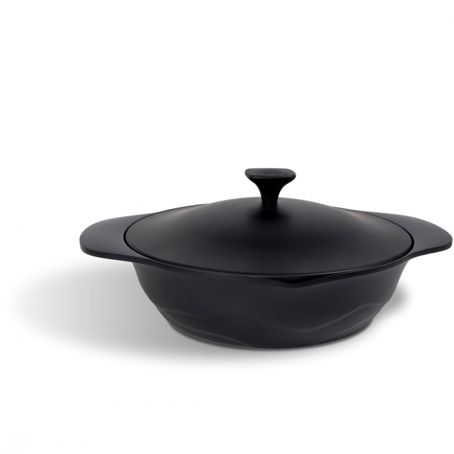 Rondel niski z pokrywką 26 cm, Lirica, indukc