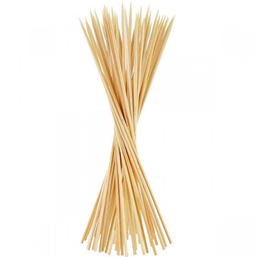 Szpikulce do szaszłyków / długie wykałaczki drewniane zestaw 50 szt. 35 cm