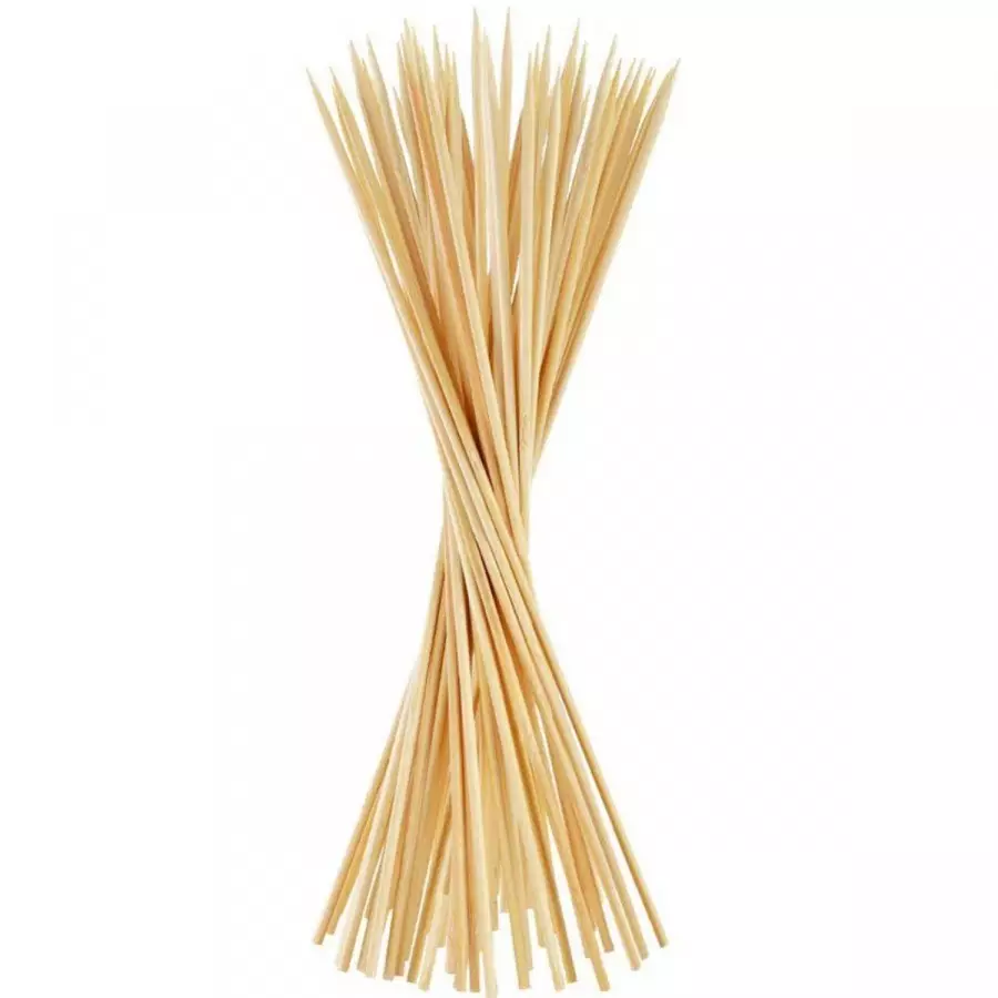 Szpikulce do szaszłyków / długie wykałaczki drewniane zestaw 50 szt. 35 cm