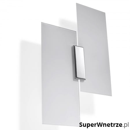 Kinkiet 27x7cm Sollux Lighting Fabiano biały