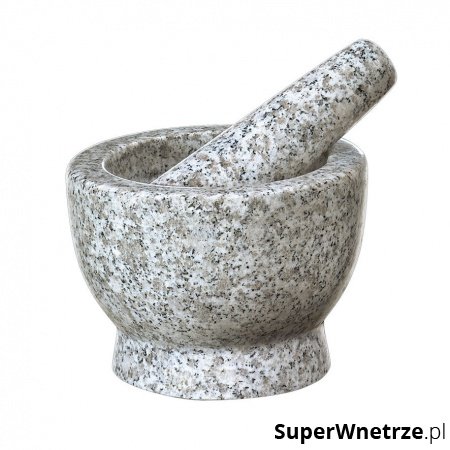 moździerz granitowy, śred. 18,5 cm, 5,5 kg