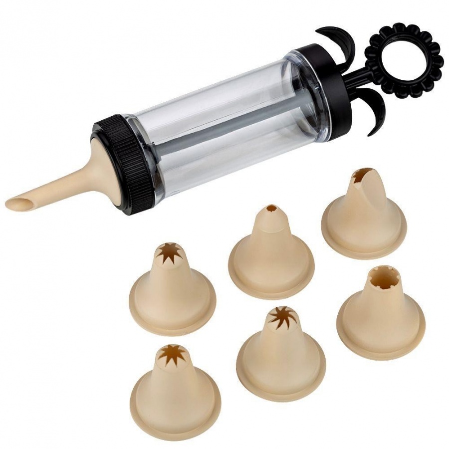 Dekorator do kremu ciast tortów misty 18 cm 150 ml