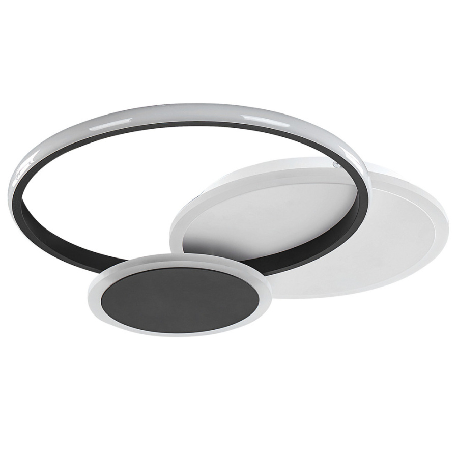 Lampa sufitowa led zami metal czarny