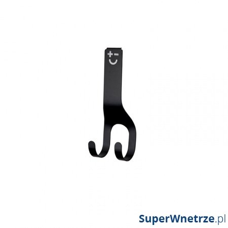 Haczyk na listwę Bisbell, podwójny czarny