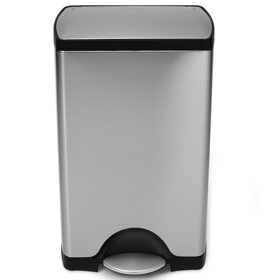 Kosz pedałowy 50 l Simple Human Classic stal matowa FPP