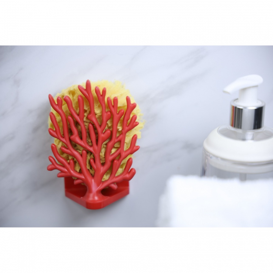 Uchwyt na gąbkę Coral 10335-RD