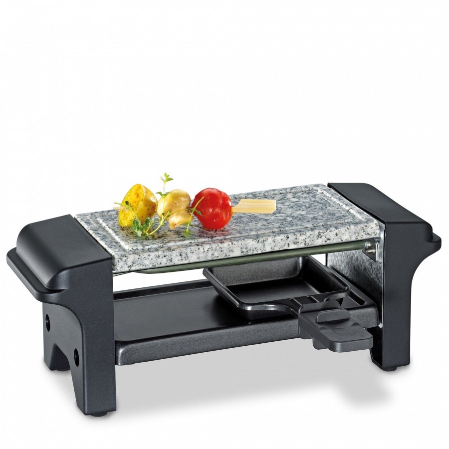 Raclette/grill stołowy, dla 2 osób, 32 x 10 x 11 cm