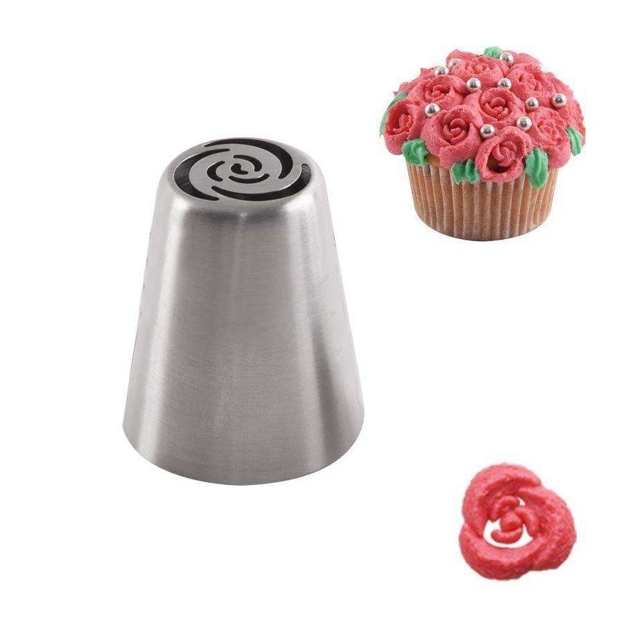 Tylka rosyjska cukiernicza stalowa końcówka do dekoracji róże