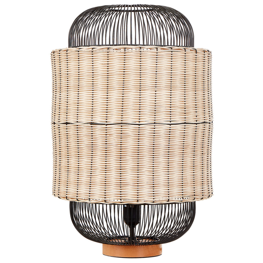 Lampa stołowa tanganyika rattan naturalny