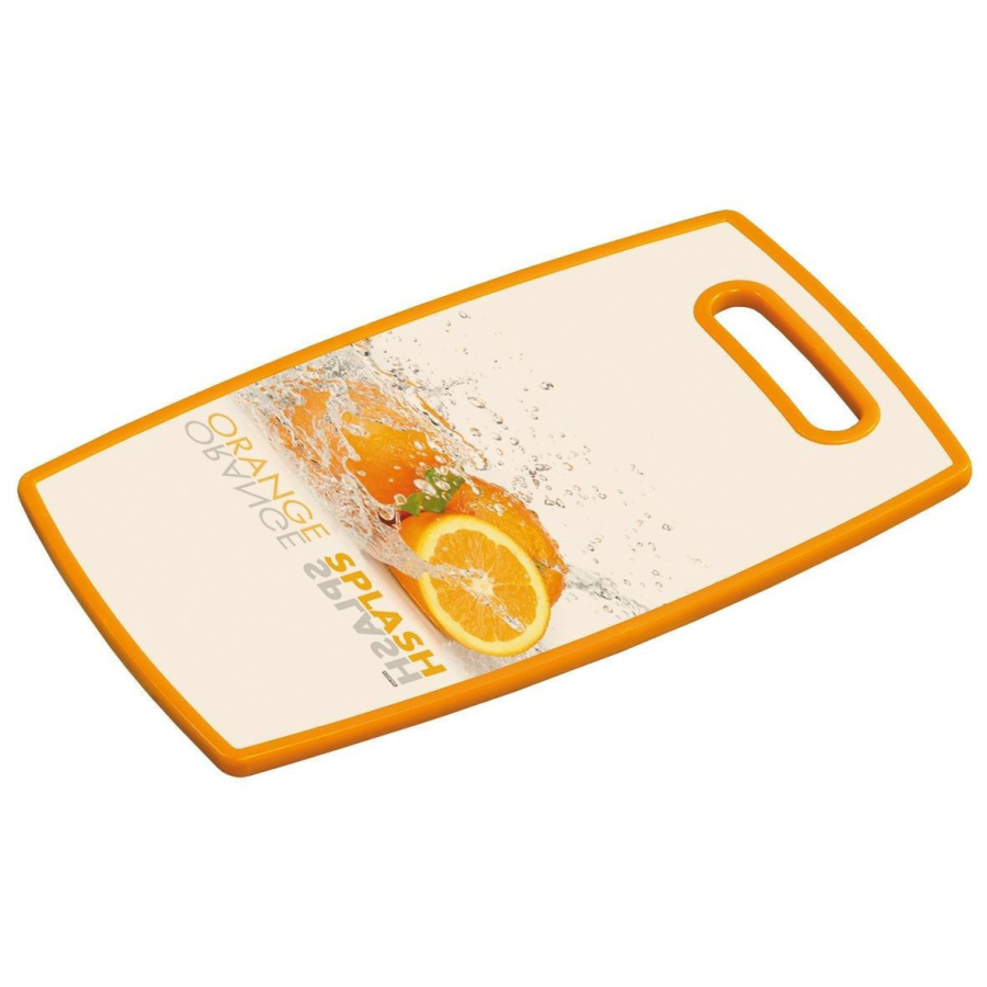 Kesper deska do krojenia i serwowania orangesplash 37x23x1,2 cm