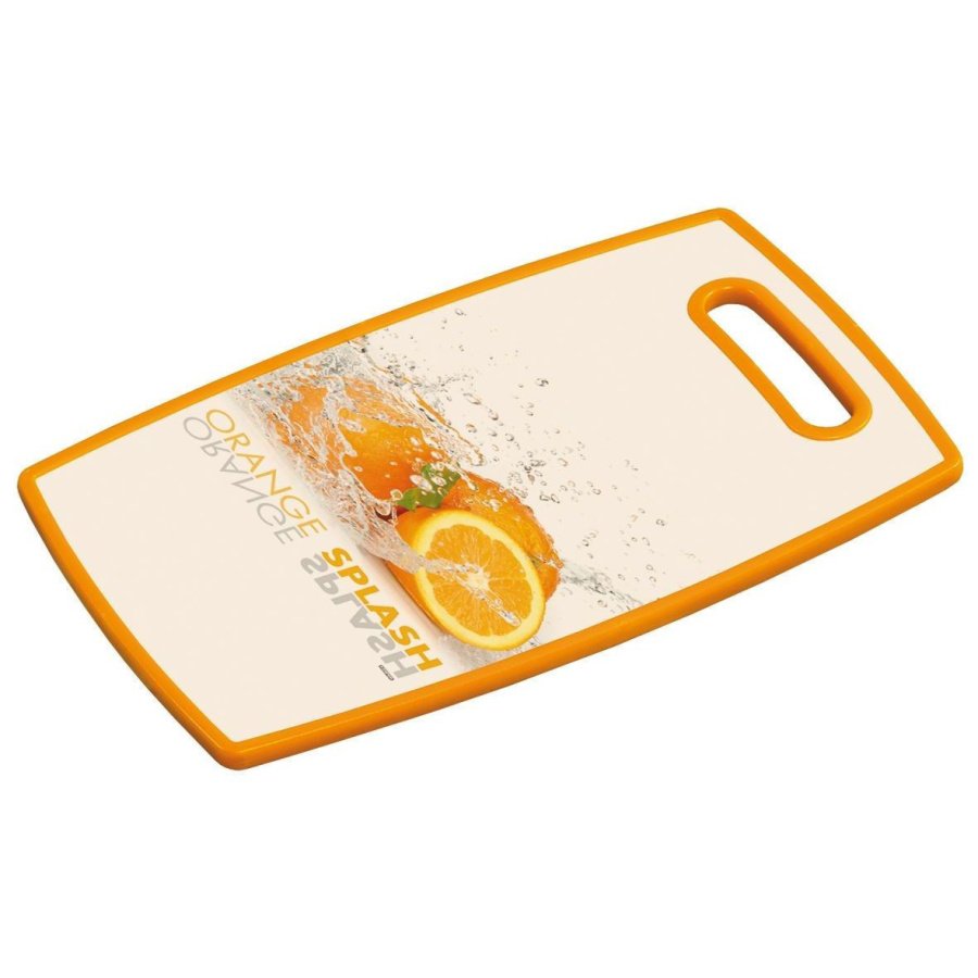 Kesper deska do krojenia i serwowania orangesplash 37x23x1,2 cm