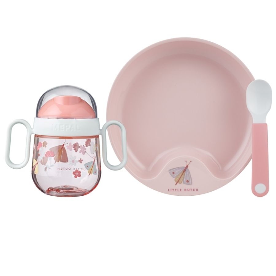 Zestaw obiadowy dziecięcy 3szt. mio flowers & butterflies 108040065243