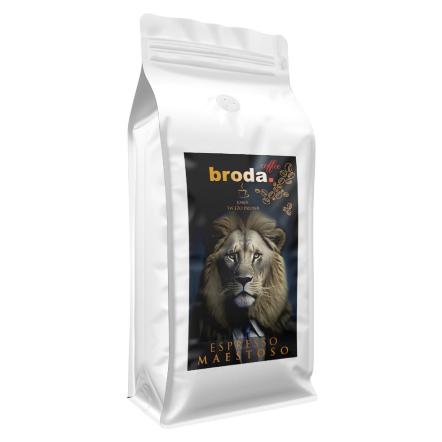 Kawa świeżo palona • broda. coffee • Espresso Maestoso 100% Arabica • 500g