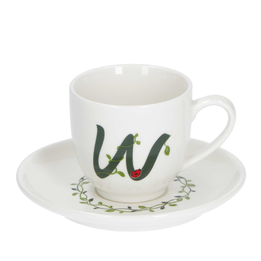 Filiżanka ze spodkiem solotua - 90 ml, w