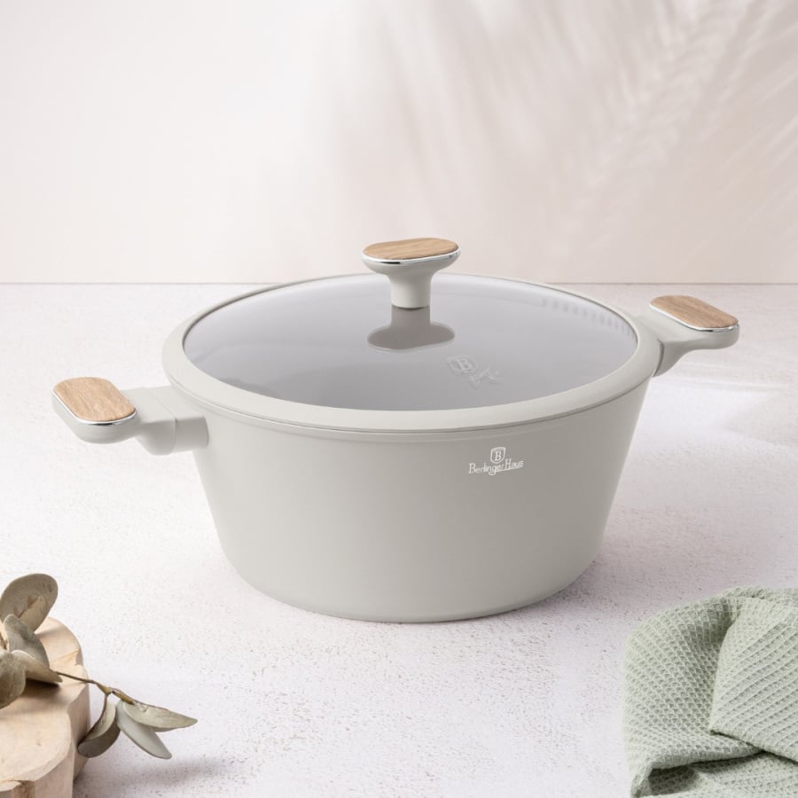 Garnek z pokrywką 28cm BerlingerHaus BH-8321 Sahara Nordic