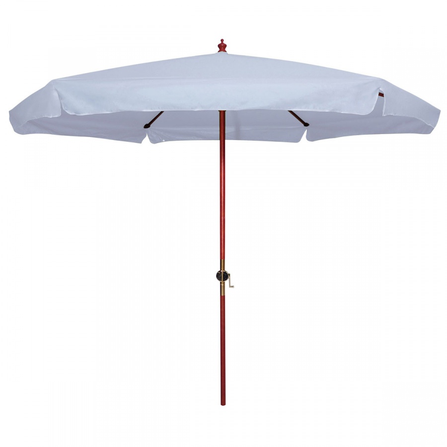 Parasol Ogrodowy Drewniany 300 cm : Kolor - Grey