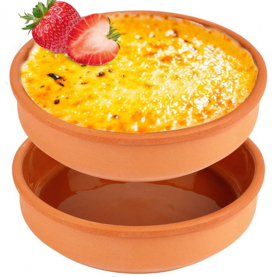 Zestaw do zapiekania kokilki miski kamionkowe 2 szt. 450ml