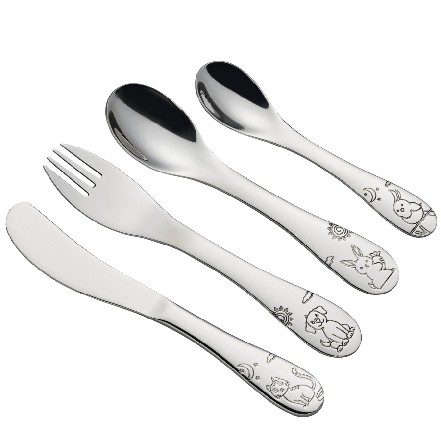 Sztućce dla dzieci, 4 el.