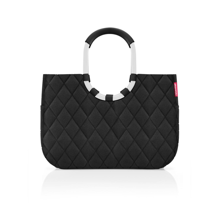 Torba loopshopper l, rhombus black
