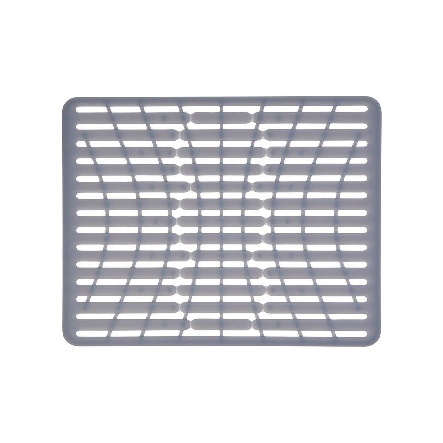Oxo-mata do zlewu 28x32cm. silikon szara goodgrips