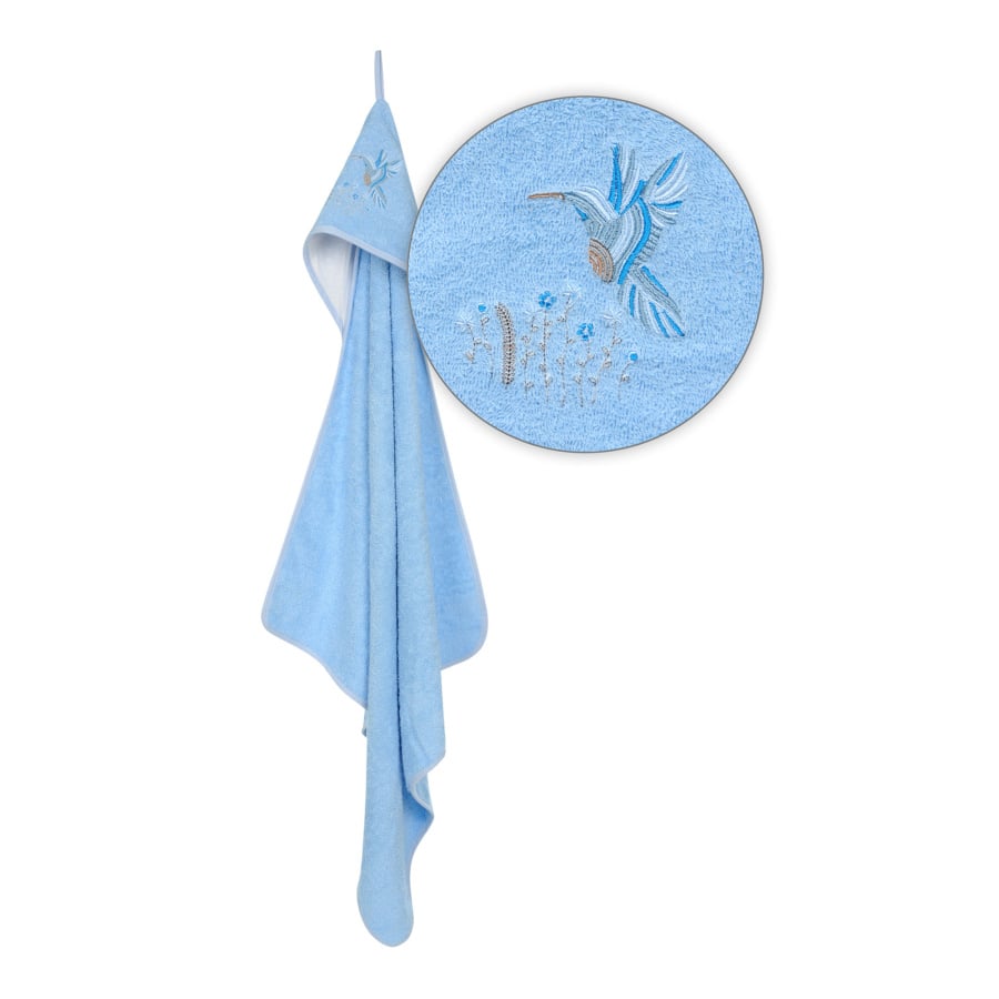 Kąpielowe okrycie niemowlęce ROBIN, roz. 80x80