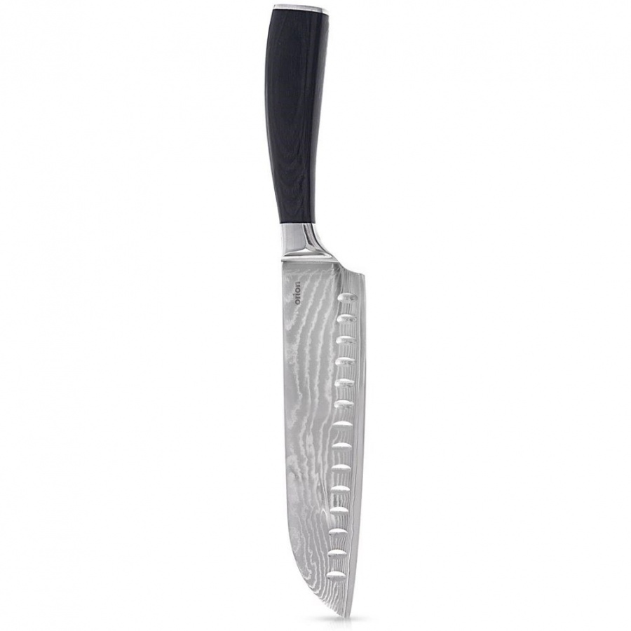 Nóż santoku stalowy damascus 31 cm