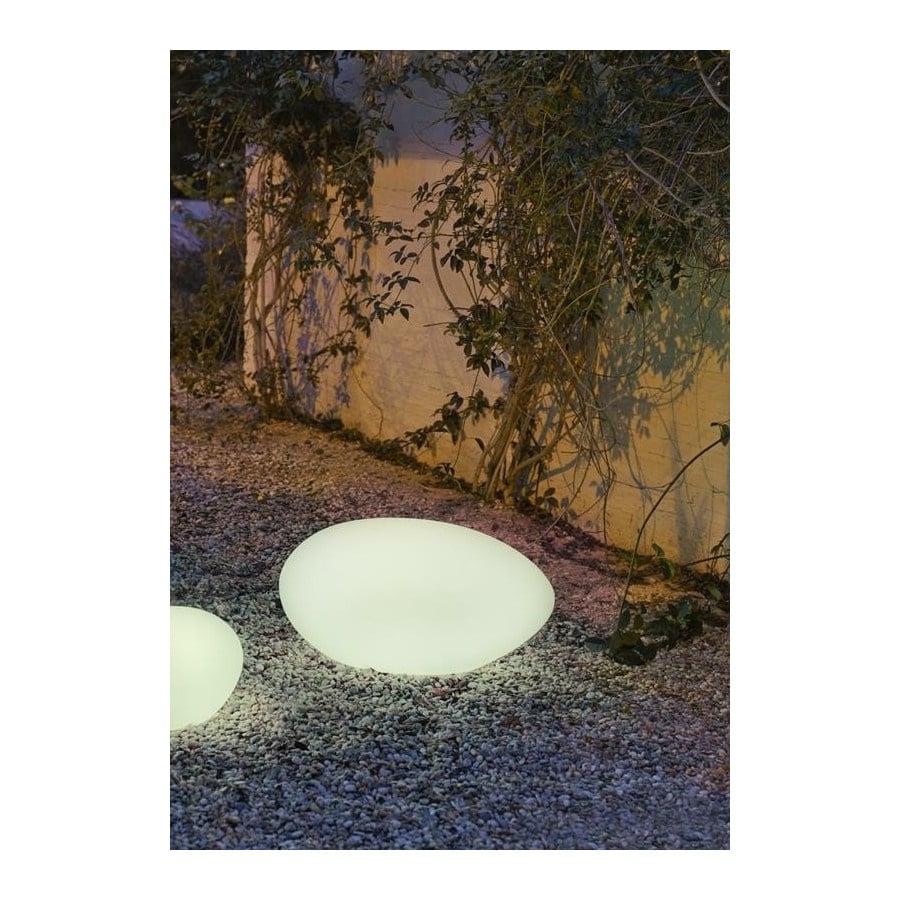 NEW GARDEN lampa ogrodowa PETRA 60 CABLE biała