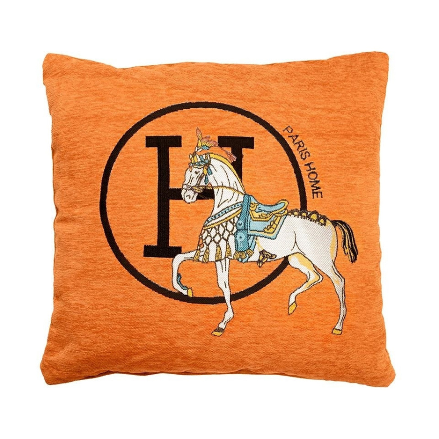 Poduszka dekoracyjna shp paris home pomarańczowa