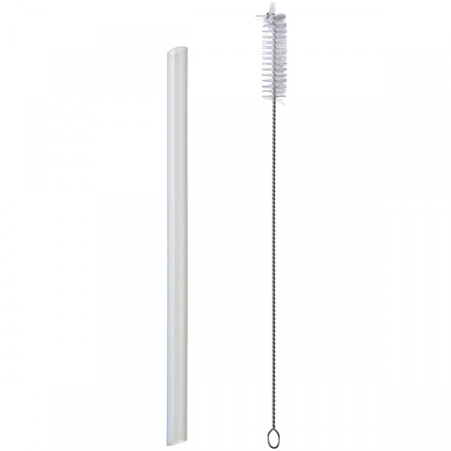 Słomka ze szczoteczką do butelki na wodę 500 ml campus flip-up 195 mm 207454853100