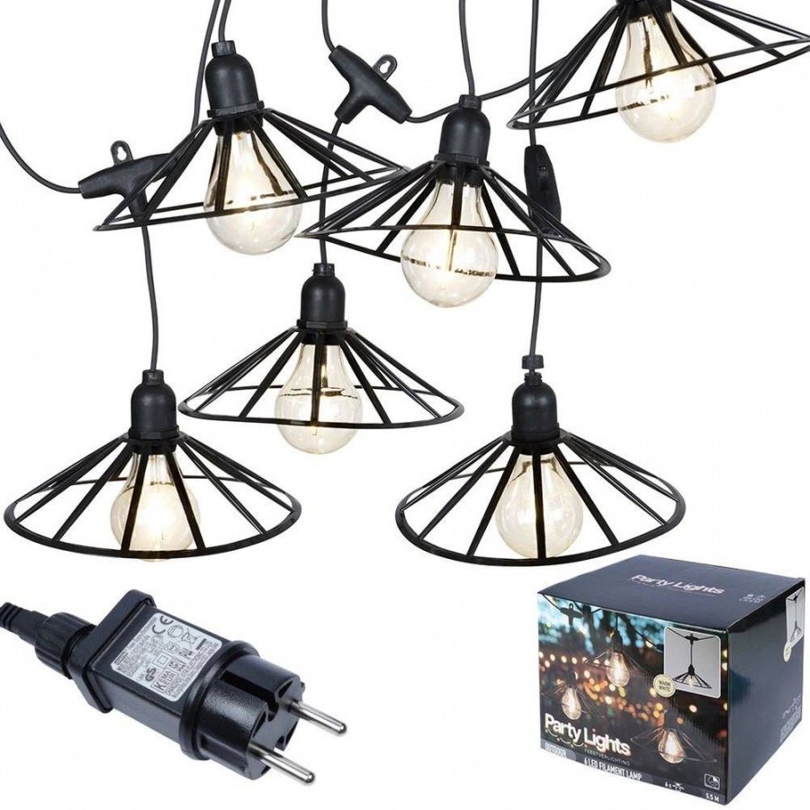 Girlanda ogrodowa led 6 szt. 5,5 m