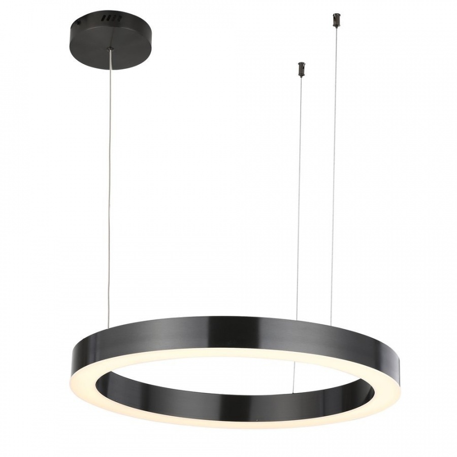 Lampa wisząca circle 60 led tytanowy 60 cm