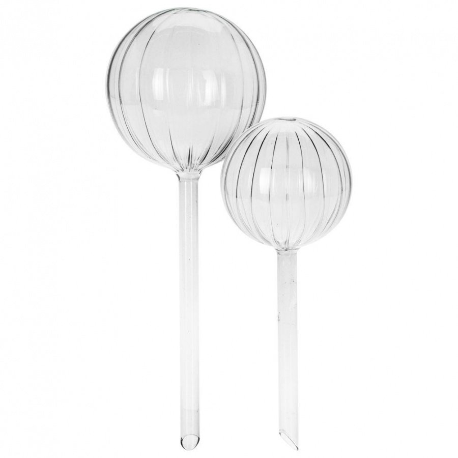 Kule nawadniające do roślin szklane 2 szt.