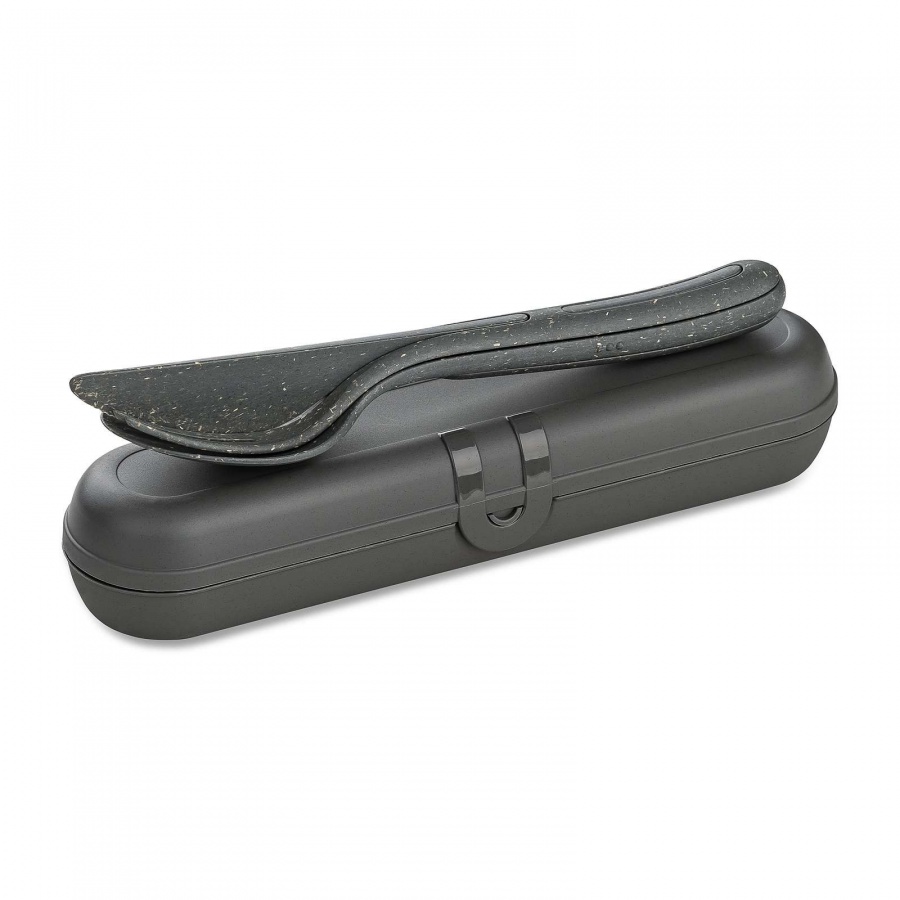 Zestaw sztućców klikk ready nature ash grey 70701