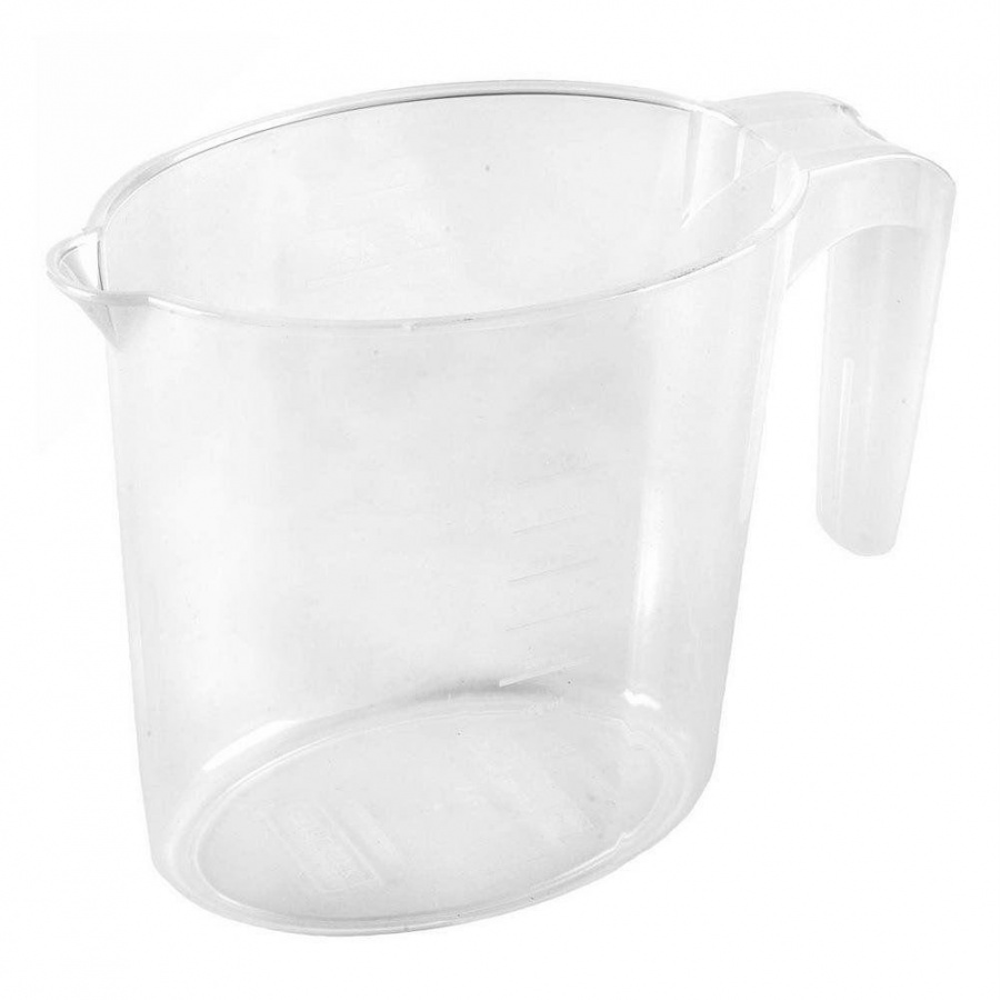 Plastikowy dzbanek z miarką do napojów do odmierzania 1 l