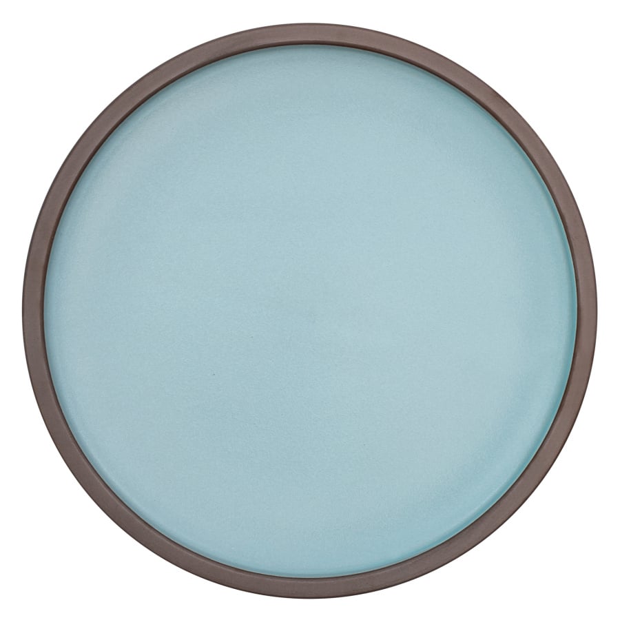 Choco talerz płaski 26 cm niebieski