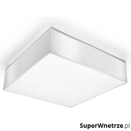 Plafon 35x35cm Sollux Lighting Horus biały