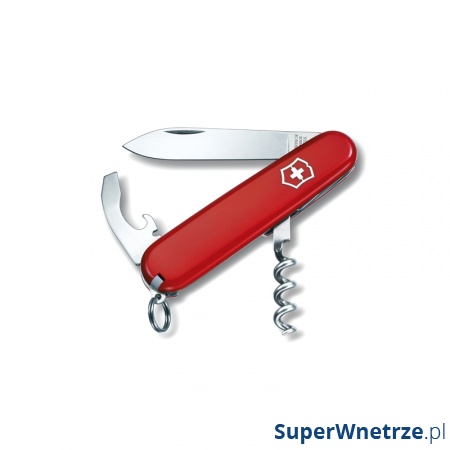 Scyzoryk Celidor Victorinox Waiter czerwony 9 cz.
