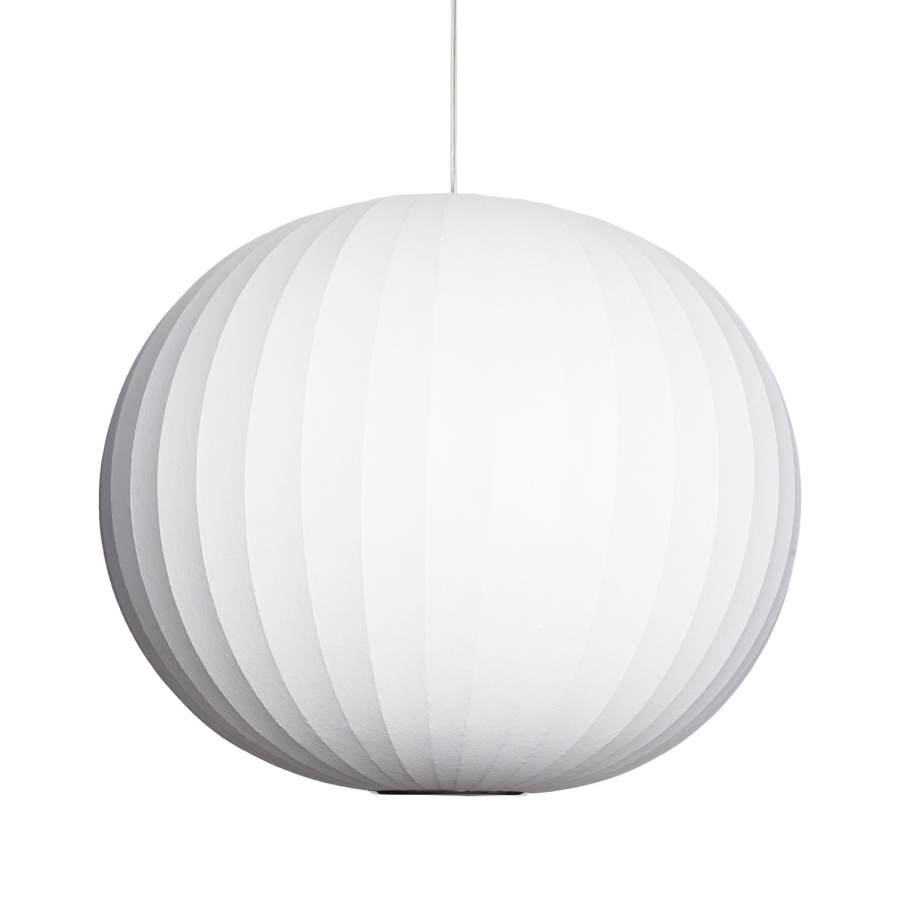 Lampa wisząca silk biała 60 cm