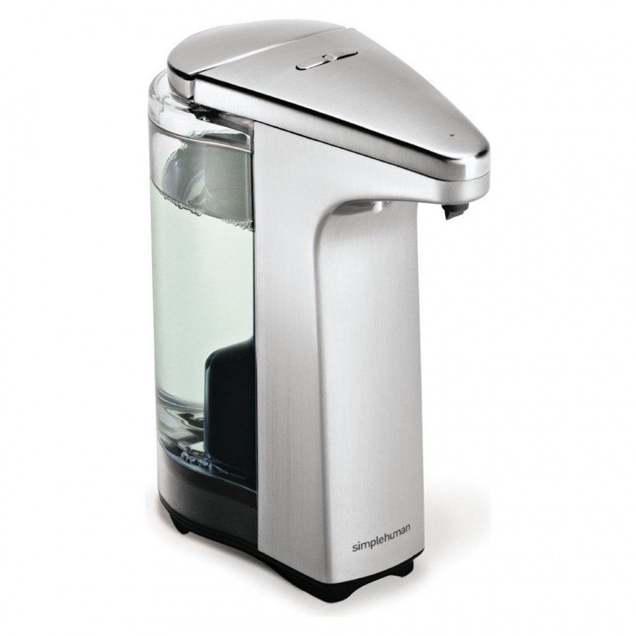 Dozownik bezdotykowy 237 ml Simple Human srebrny